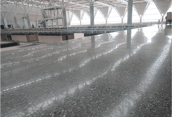 polished concrete floors