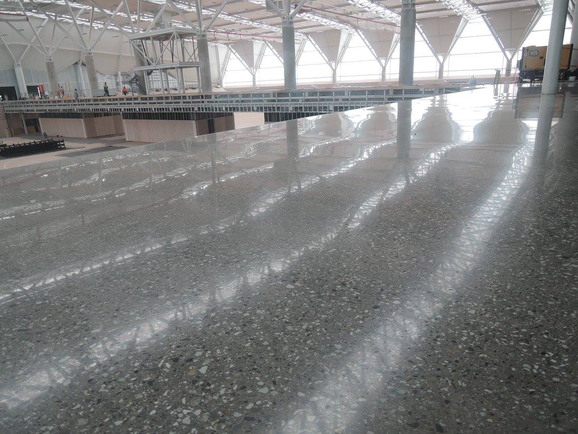 Concrete Polishing Townsville Glossy Flooring Concrete Floor Finish
