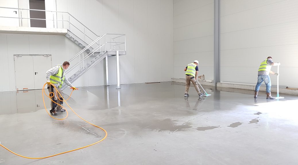 floor preparation for concrete polishing